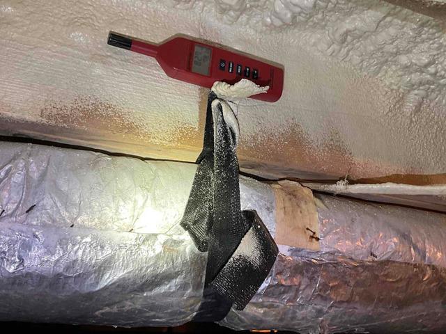 Crawl Space Humidity Measurement