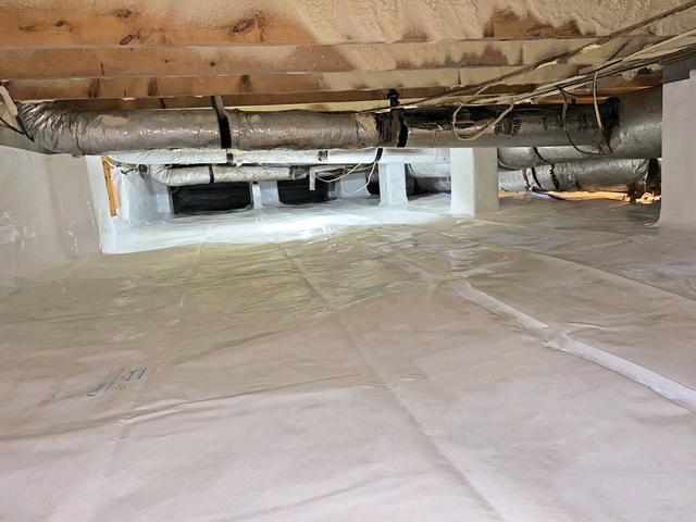 Vapor Barrier Installed