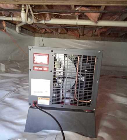 Crawl Space Dehumidifier