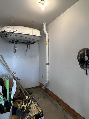 Schedule 40 piping in garage