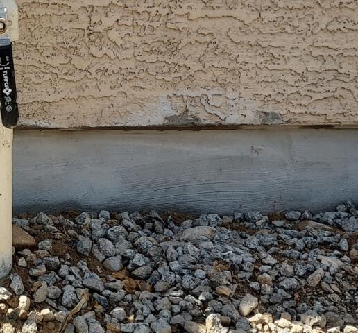 After the Stem Wall Repair Process
