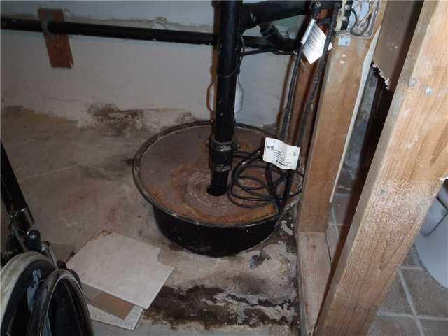 Old Sump Pump
