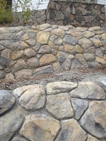 Retaining walls Close Up Tahoe City, Ca 96145