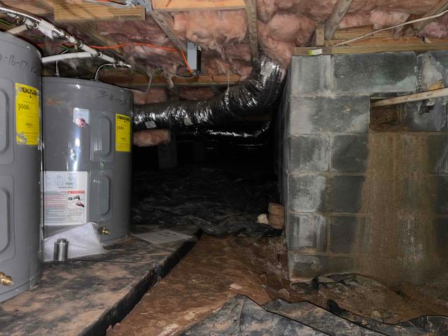 Nasty Crawl Space