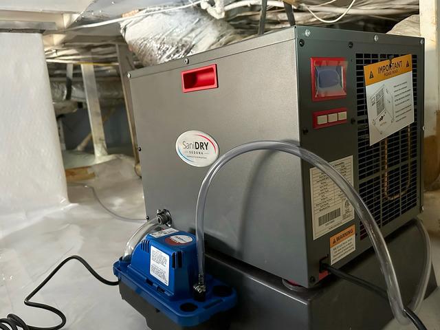 SaniDry Sedona Dehumidifier