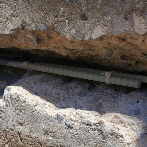 Stem Wall Restoration Procedure: Rebar Replacement