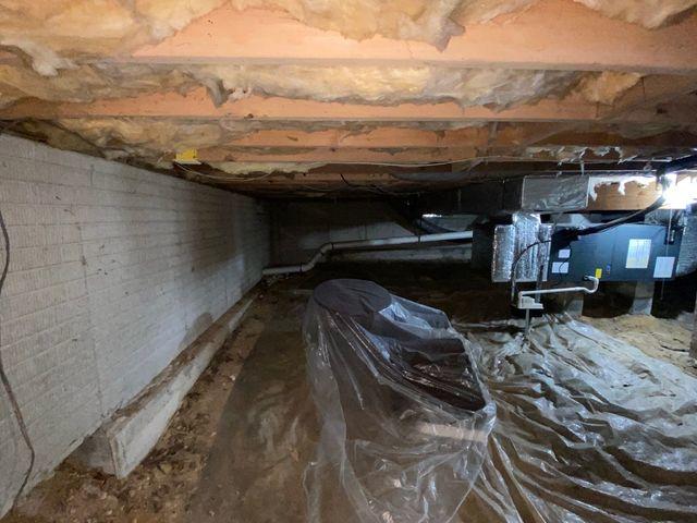 Crawl Space Before