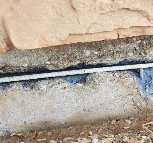 Stem Wall Repair Process: Rebar Replacement