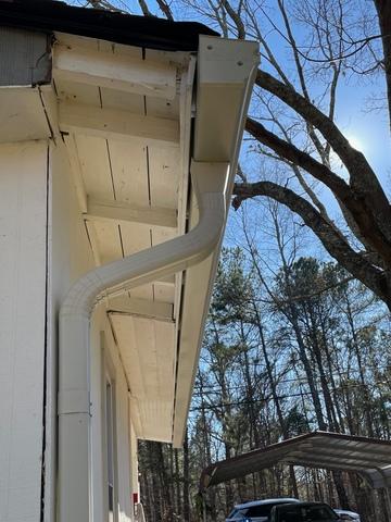 Gutter Wedges Installed in Canton, Georgia