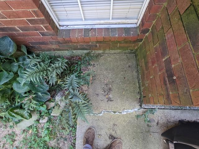 Cracked / Separated Concrete