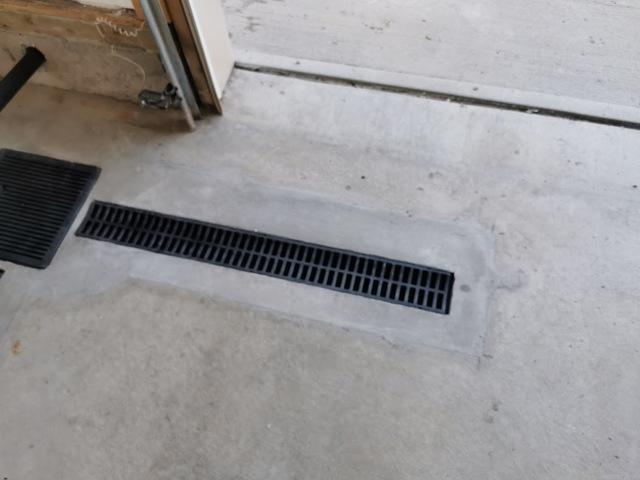 TrenchDrain grated drain pipe