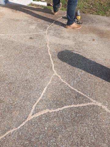 Cracked Concrete