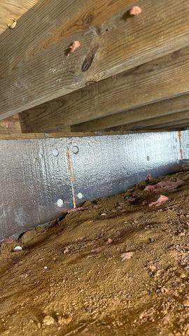 Crawl Space Wall Insulation