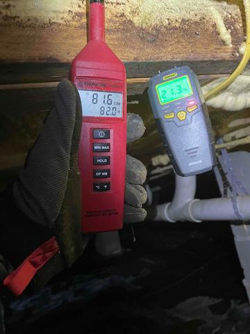 Humidity and Wood Moisture Readings