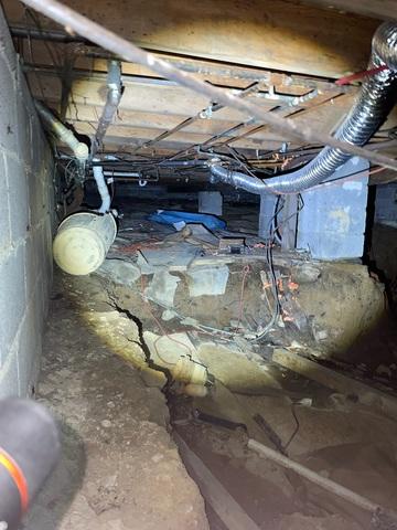 Crawl Space Before