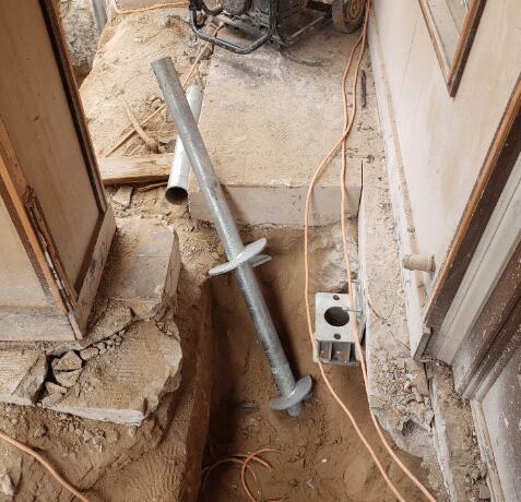 Foundation Repair System: Helical Piers