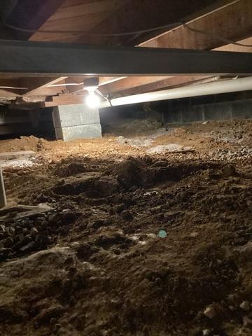 Dirt Crawl Space