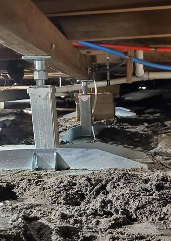 SmartJack Crawl Space Support System