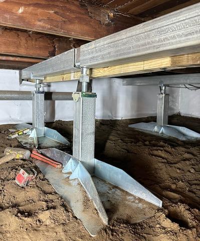 SmartJack Crawl Space Support System