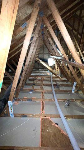 Attic Air Sealing