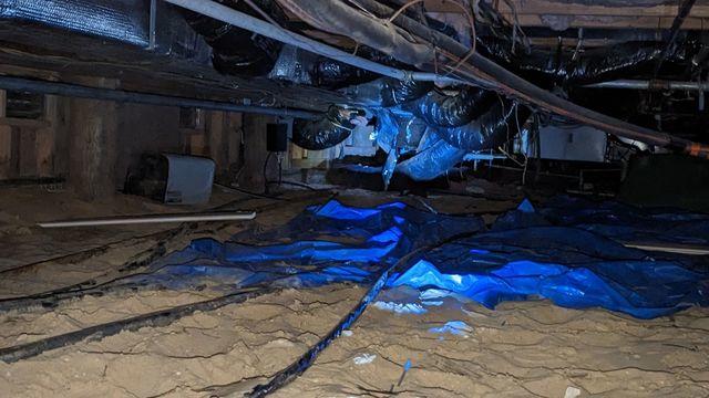 Damp Crawl Space
