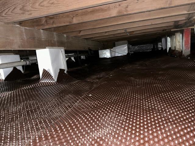Drainage Matting Installed to Aid Drainage
