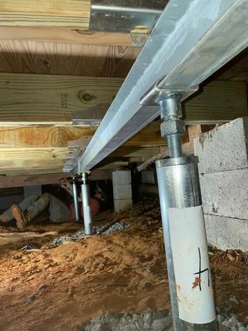 After SmartJack Support & Wood Repairs