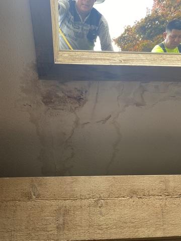 Interior water damage