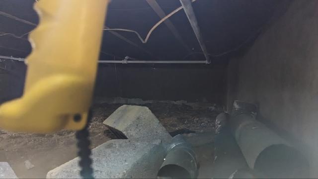 Damp Crawl Space