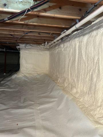 Crawl Space Wall Insulation