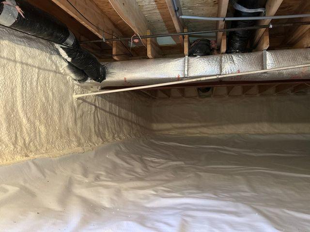 Crawl Space Spray Foam Insulation