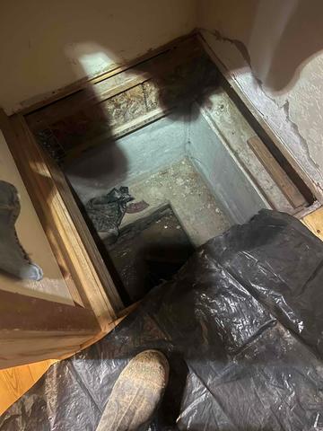 Crawlspace Interior Entrance