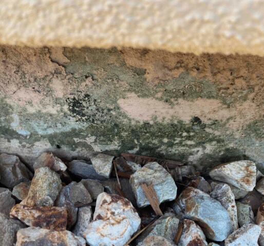 Side Effects of Water Overexposure in a Concrete Stem Wall