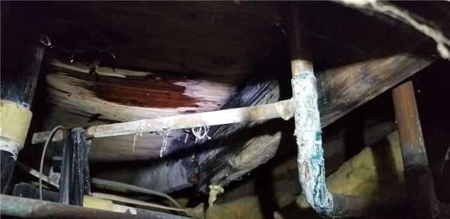 Rotten Cracked Joist