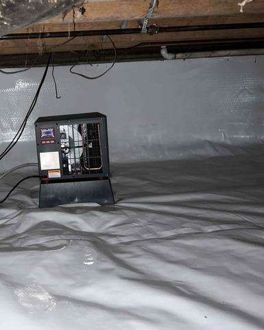 Crawl Space Dehumidifier