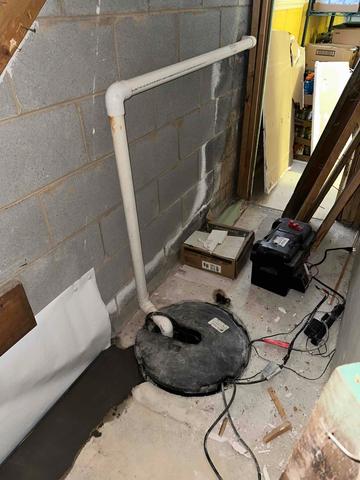 Old Sump Pump