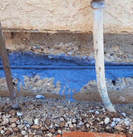 Stem Wall Repair Process: No more corrosion