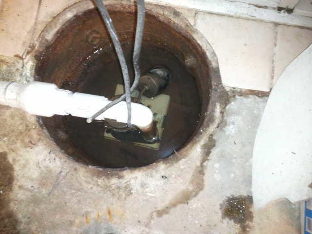 Old Sump pump