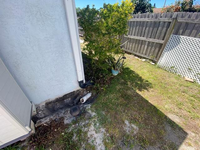 Bad Drainage Causes Erosion