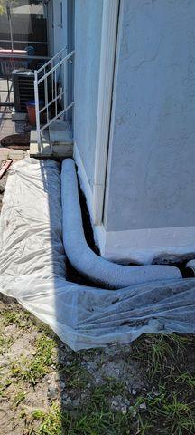 French Drain Installation