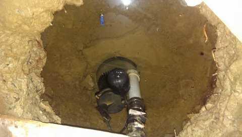 Old Sump Pump