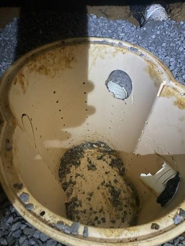 Sump Pump Basin with Perimeter Drainage Connected