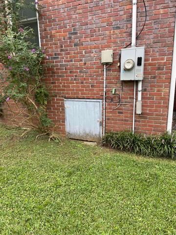 Crawl Space Door Replacement: Before