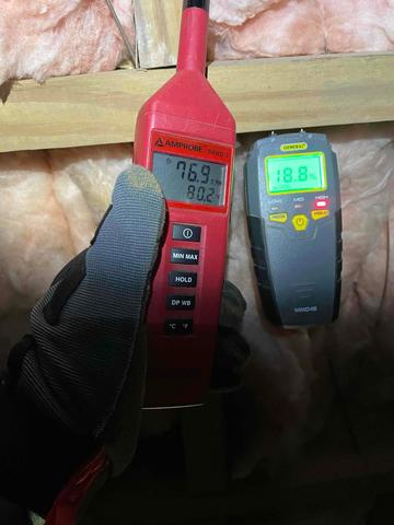 High Humidity and Moisture Levels