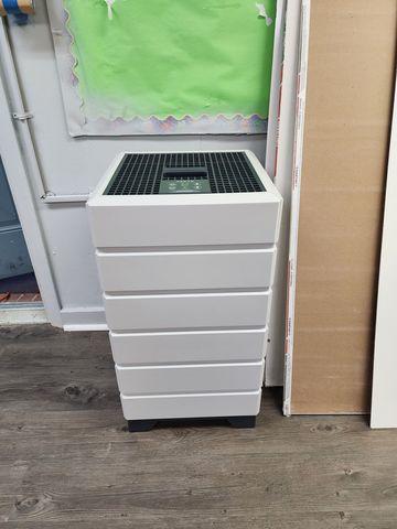 Aspen Air Purifier in Classroom