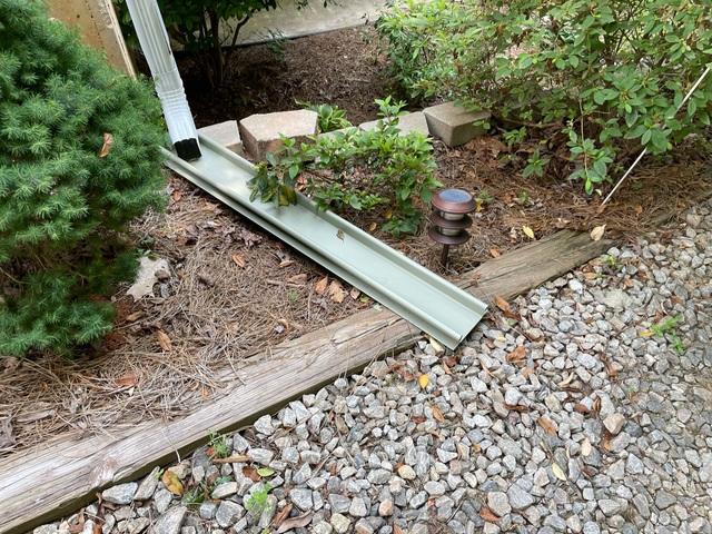 Downspout Extension Installed in Gainesville, GA