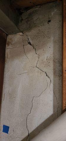 Stair-Step Cracking Walls