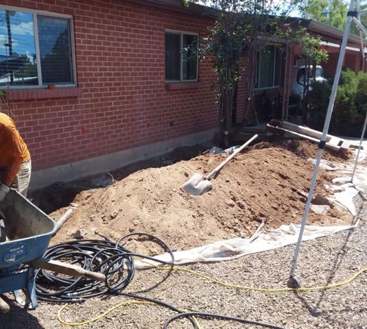 Underpinning Installation Mid Process