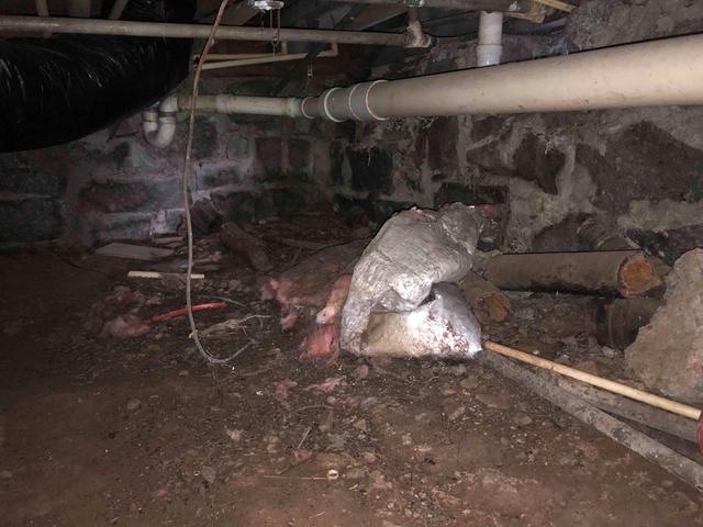 General View of Crawl Space