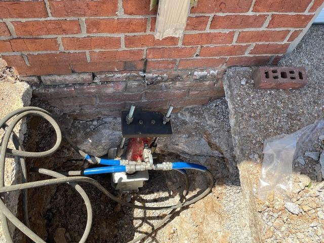 Foundation Settlement Repair